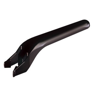 Vertical Cable Management Wire Retainer, Fits 8" Channel Only, Black