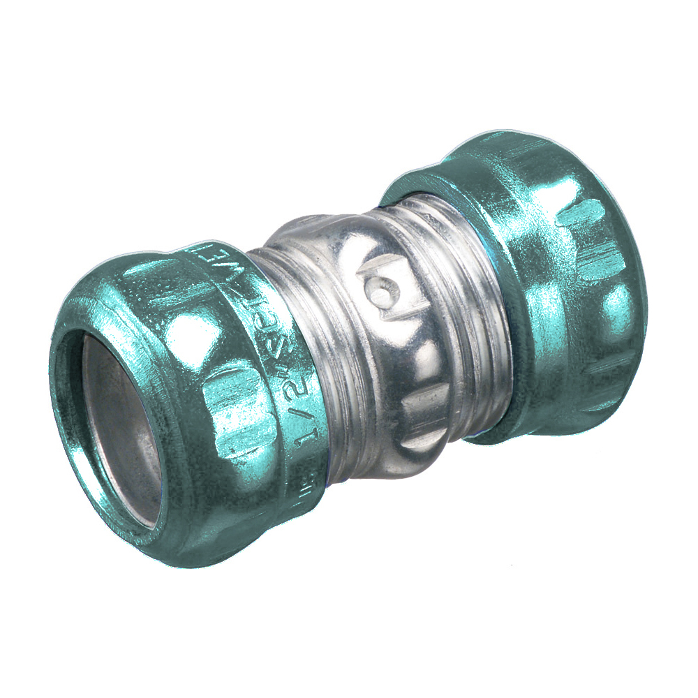 831RT Raintight EMT Compression Coupling, 3/4 inch, Steel