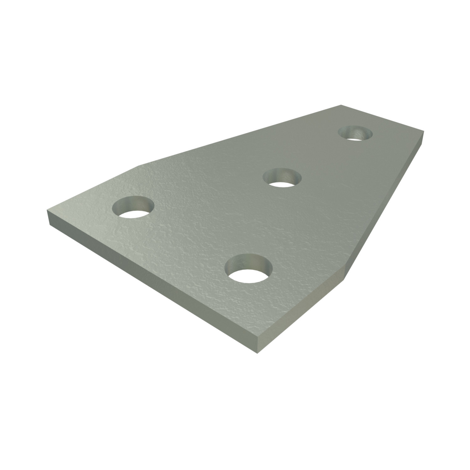 UNISTRUT FITTING, 3-1/2"x 1/4"x 5-3/8", HG