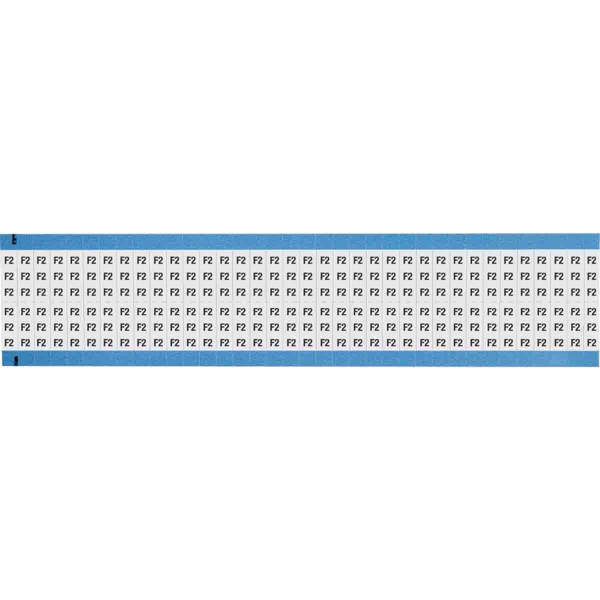 Wire Marker 0.75in H x 0.25in W, F2