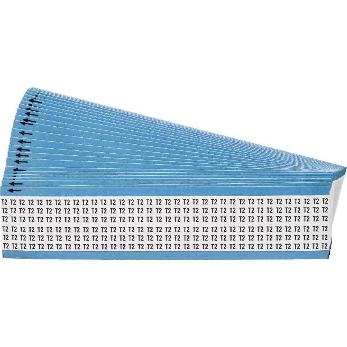 Wire Marker 1.5in H x 0.25in W, T2