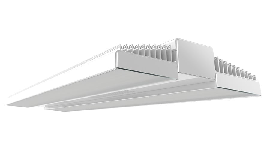 Hibay 54007 Lumens Rail 400W 5000K Led 120V-277V White/Aluminum