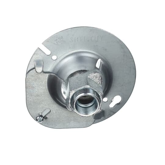 Hands Free Swivel Hanger Round, Pre-Galvanized Steel, For 4 Inch Round and Octagonal Boxes