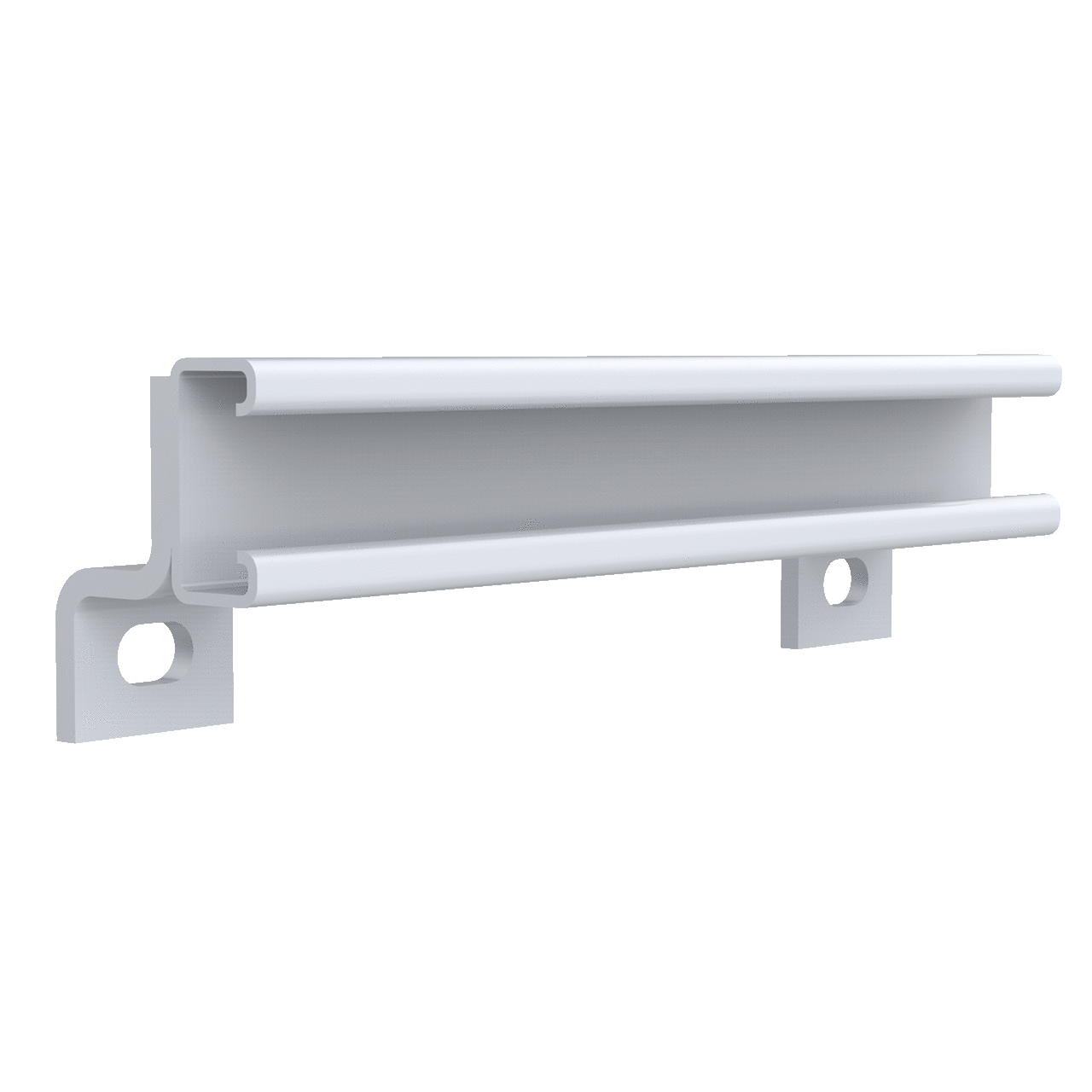 Terminal Block Bracket Kit, fits 12.00, White, Steel
