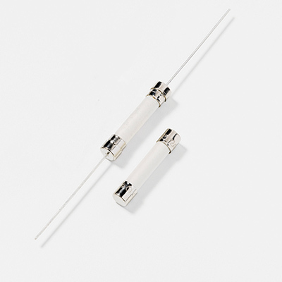 FAST-ACTING 3AB TYPE CERAMIC 10A. The 3AB Fast-Acting Fuse with ceramic body constructionpermits higher interrupting ratings and voltage ratings. Idealfor applications where high current loads are expected. Features: In accordance with ULStandard 248-14. Available in cartridgeand axial lead formatand with various formingdimensions. RoHS compliant andLead-free.