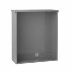 Eaton B-Line series CT lift off cover, 3R, 12 gauge steel, ANSI 61 gray painted finish , Galvanized steel, Surface mount, 1P or 3P, Lift off cover
