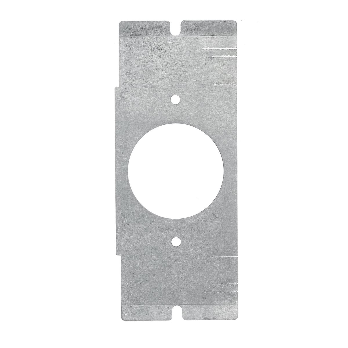 SystemOne 1-Gang Floor Box Plate, 1.6" Twist-Lock Opening