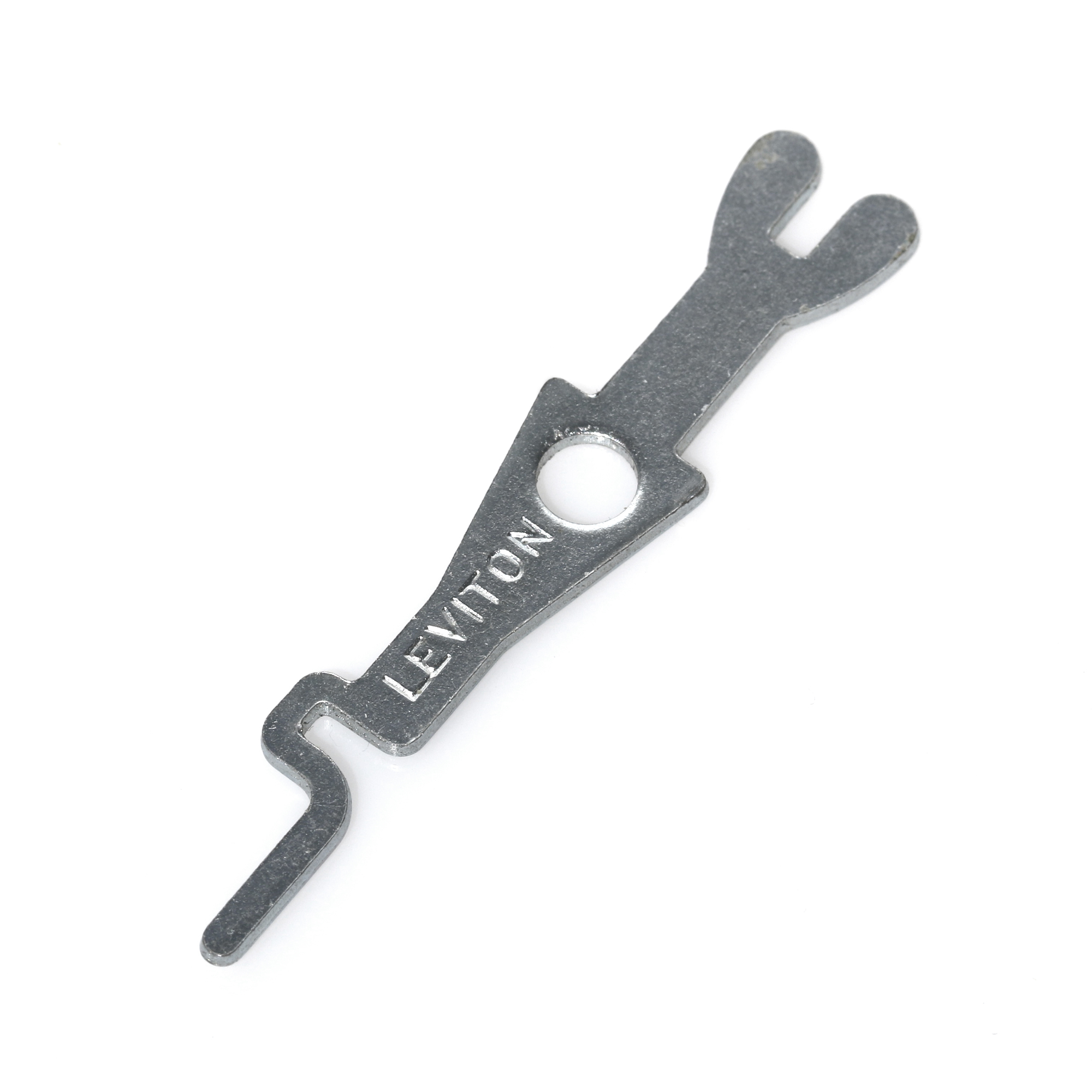 55500-PRT Tamper Resistant Switch Key, For Use With 1201-2L/1202-2L/1203-2L/1204-2L/1221-2L/1222-2L/1223-2L/1224-2L/1257-L/1281-L/1285-L/1288-L Toggle Switch and Locking Type Switch and Wallplate, Metallic