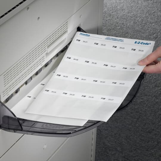Dot-Matrix Printable Markers, Paper Size 9 1/2 x 8, Marker Size  1 x 1.5, Print area 1 x .5