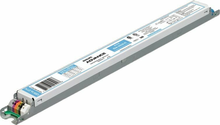 Signify Lighting, Ballast, Mark 7, eFluo Dim, Min Start Temp 50C, Average Life  43800HRS, Volts 120-277V, Dimmable, Number of Lamps 2, Ballasts Factor 1PCT, Input Frequency 50/60HZ, Programmed Start Yes, , Certifications are UL, ISO, FCC