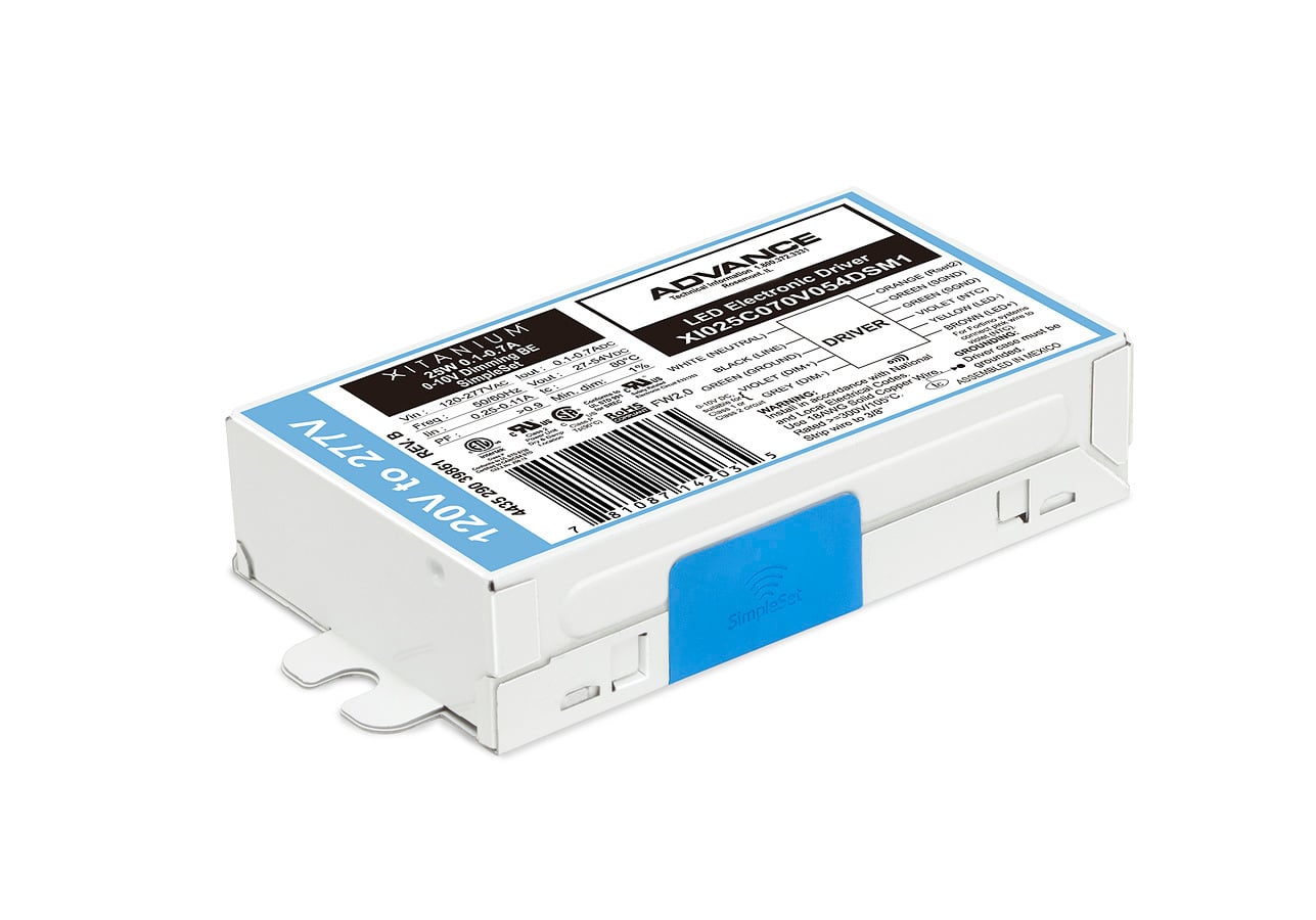 Xitanium, Voltage Rating  0-10 V, Wattage 25 W, Type LED, Ballast Type Driver, Amperage 1A,  UL certified, Point Adjustable Current LED Drivers