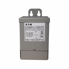 Eaton General-Purpose Encapsulated Transformer, EP, Single-phase, PV: 240 X 480V, Taps: None, SV: 120/240V, 115?C, .250 kVA, Copper windings, Frame: 57P, Indoor-Outdoor