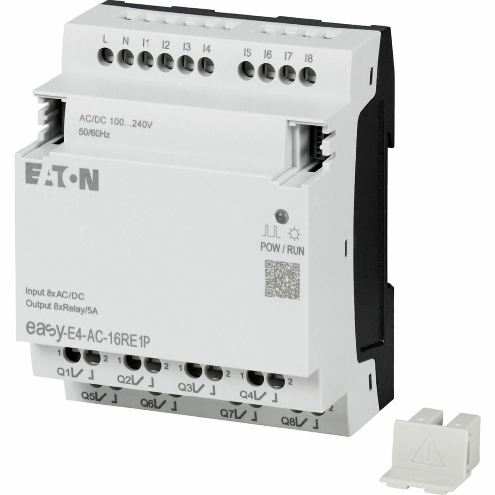 Eaton easy programmable relays, Nano Programmable Logic Controller Accessory, Easy E4 remote display, Push In Terminal, Galileo Programming, 3.5 inch display