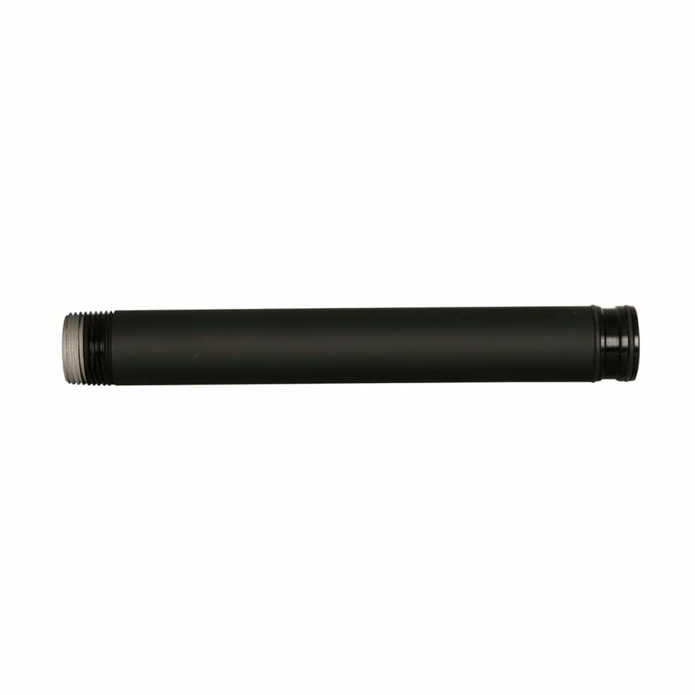 E26, Extension Tube, Standard Stacklight Mounting Base or 3/4-inch NPT Threaded Hub, Black anodized aluminum, 6.30 in