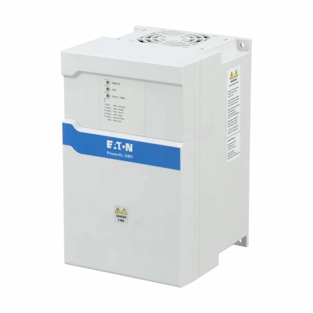 Eaton PowerXL DM1 series micro drive, Three-phase, 400 V, 38 A, Internal brake chopper, IP20, No ST0 and no ethernet communications