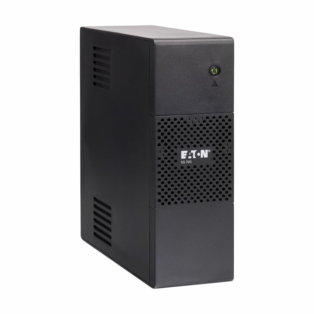 Eaton 5S UPS, 700 VA, 420 W, C14 input, Outputs: (6) C13