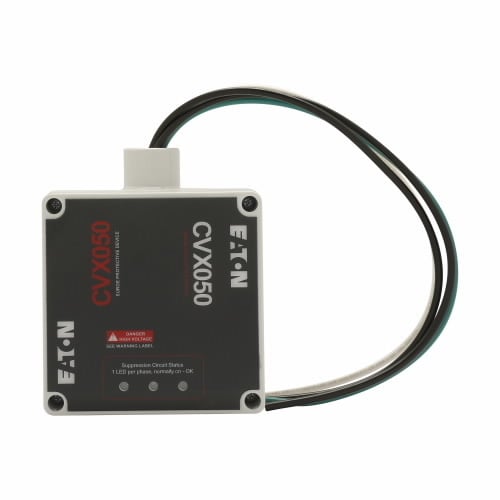 Surge Protection Device, CVX100 series, 100 kAIC, 220/380V, 230/400V, 240/415V, 277/480V, Includes ground, 640 L-L, 320 L-N, 320 L-G, 320 N-G operating voltage, Three-phase, Four-wire