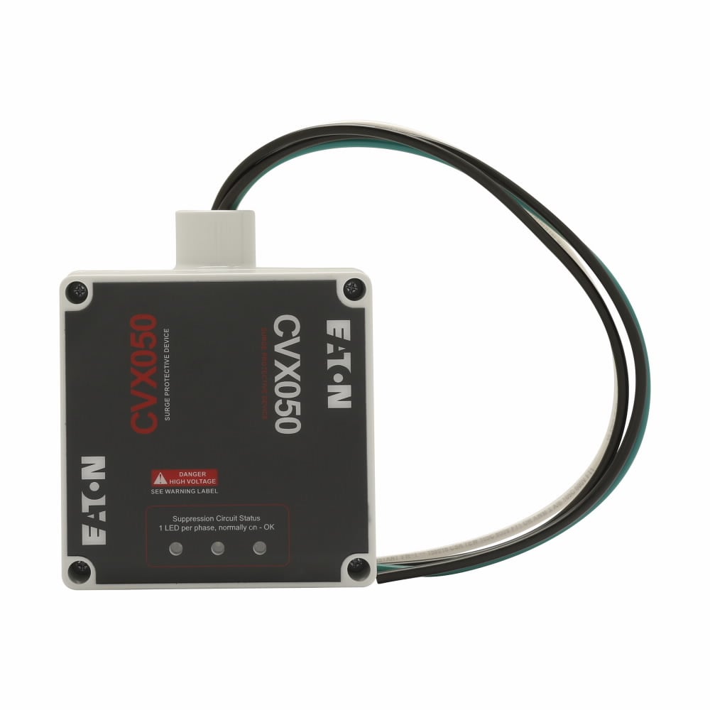 Surge Protection Device, CVX050 series, 50 kAIC, 240V, 480V, 600V, 300 L-L, 150 L-N, 150 L-G, 640 N-G operating voltage, Three-phase