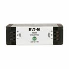 Eaton Powerline filter, 10A, 24 Vdc rating, 50/60 Hz, DIN mount, Critical protection with filtering, EMI filter, used with Single-phase two or three-wire grounded systems