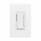 Eaton Wi-Fi smart dimmer, Flush, 120V, Back and side wire, White, Single-pole, Three-way, 32F to 104F (0C to 40C), Single-phase, Multi-location, PC/PBT, WFD30, WiFi