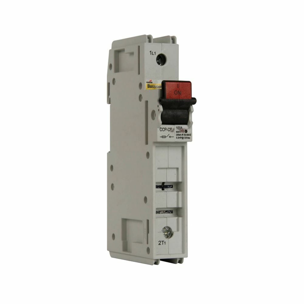 Eaton Bussmann series CCP UL98 fusible disconnect, 600 Vac, 125 Vdc, 100A, UL98 fusible disconnect, Single-pole