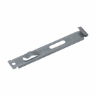 Eaton B-Line series Flextray attachment clip, Built in hold-down included, Used with 4"and 6"flextray, Pre-galvanized, Steel, Center hung clip