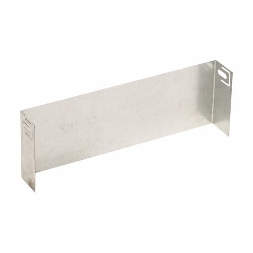 Eaton B-Line series Flextray blind end, 4"X 12", Steel, Pre-galvanized, Blind ends