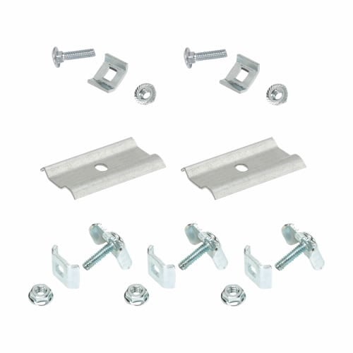 Eaton B-Line series Flextray splice and splice kit, Used with 4", 6", 8"and 12"system widths, Steel, Splice plate kits for 4"and 6"deep flextray