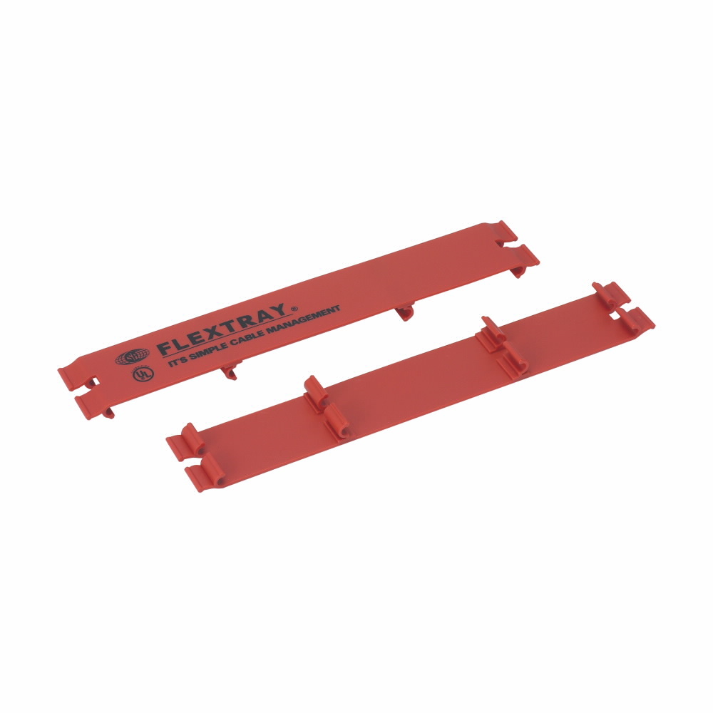 Eaton B-Line series Flextray attachment clip, Steel, non-plenum-rated resins, Lable clip