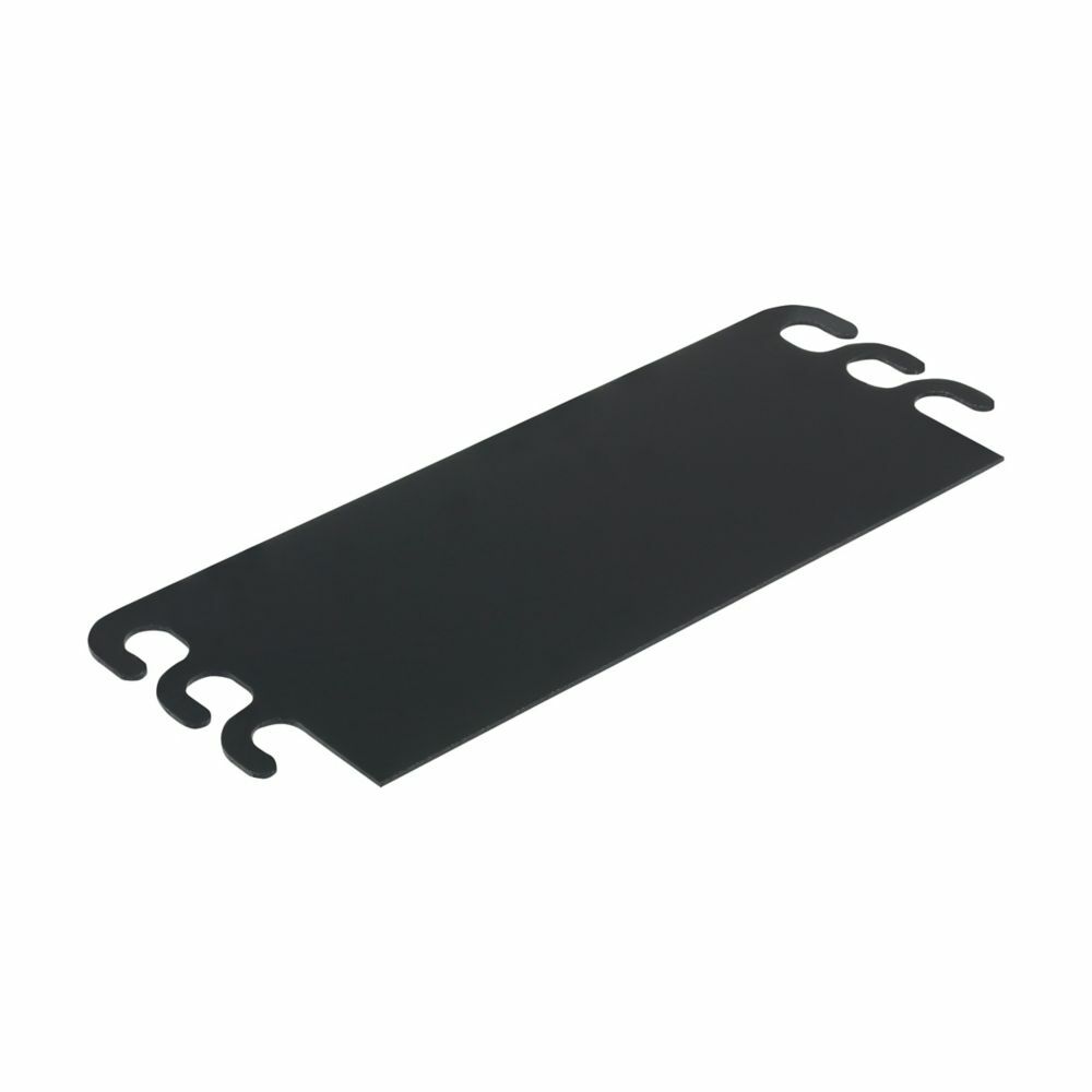 Eaton B-Line series Flextray radius shield, .40"X .70", Steel, Radius shield