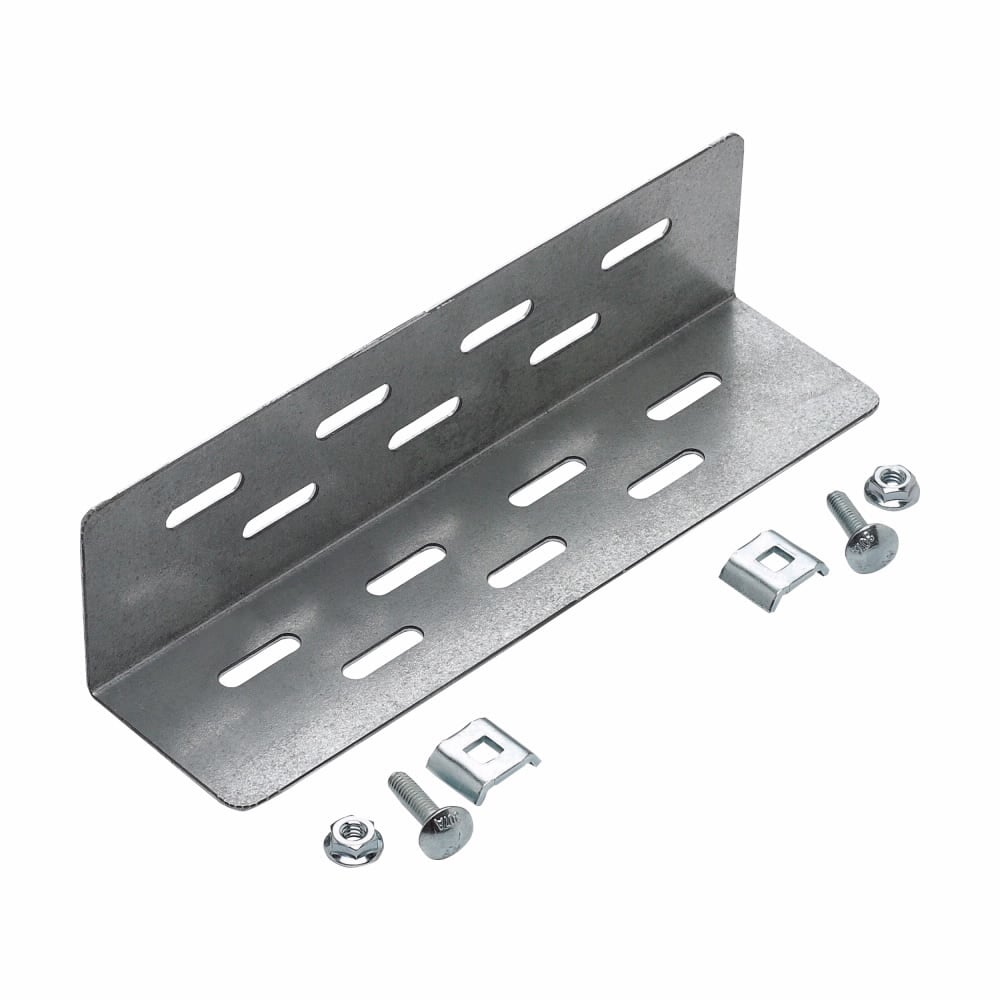 Eaton B-Line series Flextray accessory kit, Steel, Zinc, Wall mount kit