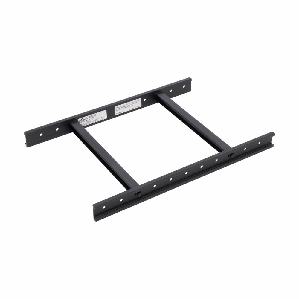 Eaton B-Line series runway tubular boxed, 119" height, 119" length, 12" width, A513 grade, Steel, 1008 steel tube, Individual boxes for larger installation projects, Tubular stringer style 1-1/2, Yellow zinc