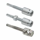 Eaton B-Line series fastener hardware and accessories, Zinc Plated carbon steel, 3?8" rod size, 1/4" X 1-1/2" shank size and length, Rapid rod hanger
