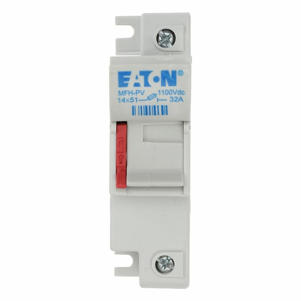Fuse-holder, high speed, 32 A, DC 1500 V, 14 x 51 mm, 1P, IEC, UL