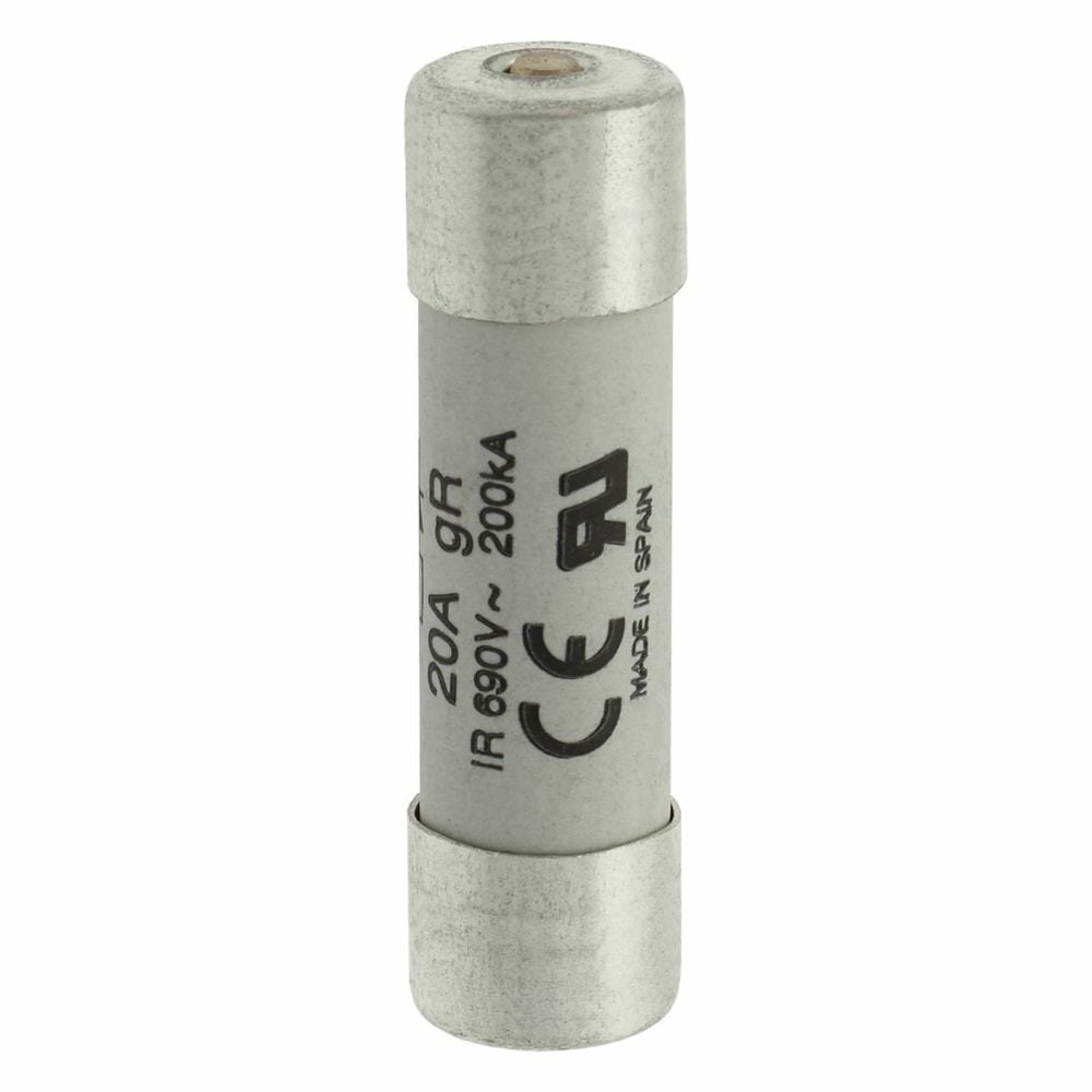 Eaton Bussmann series FWP high speed fuse, 690V, 20A, 200 kAIC, With Indicator, High speed fuse, Ferrule end X ferrule end