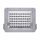 Eaton Crouse-Hinds series Champ Pro PFMA LED floodlight, Cool white, Dimmable driver, 3/4" entry, 175-250W equiv, Heat and impact resistant glass lens, 9000 lumens, 138 lm/W, Die cast alum, Yoke mt, 100-277 Vac, 108-250 Vdc, 66W, 7x6 optics