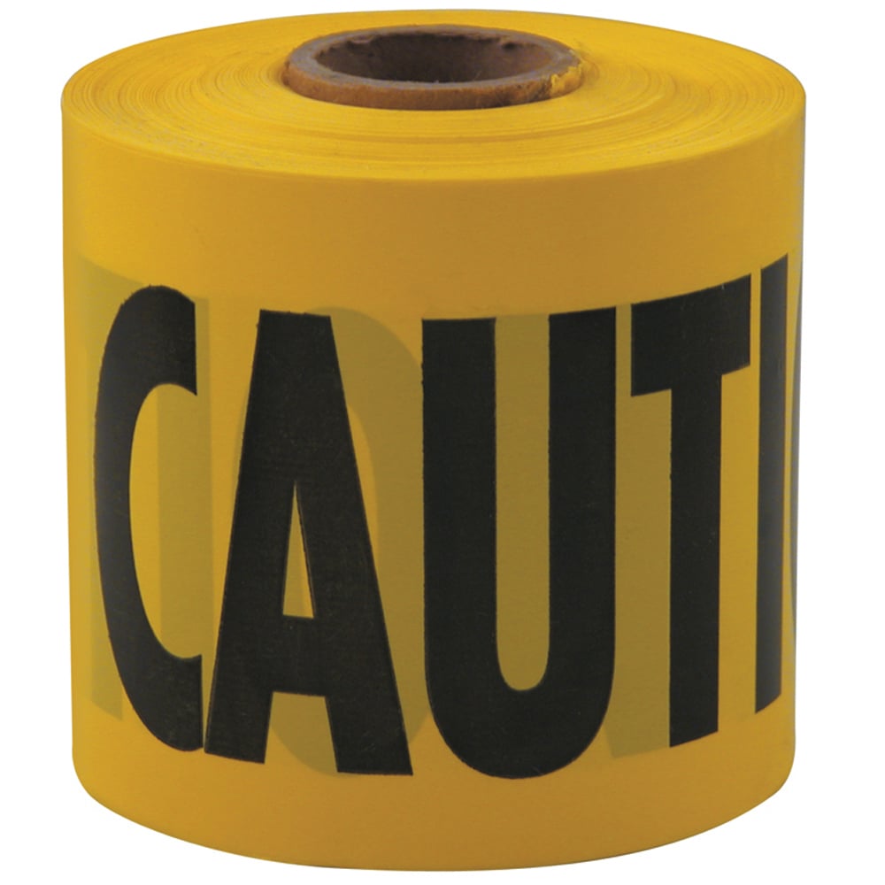 200 ft. Yellow Barricade Tape - CAUTION/CUIDADO