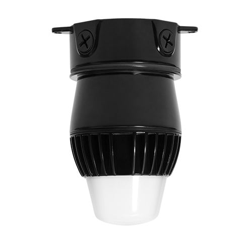 EPCO, Ceiling/Pendant Mount Light Fixture, Wet Location, Wattage: 15 WTT, Lamp Type: LED, Number Of Lamps 1, Mounting: Ceiling Mount, Height: 7.325 IN, Includes: Luminaire, Aluminum Heat Sink, Junction Box