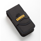 Get the right case for your Fluke tools. Carrying case is a durable, polyester carrying case with an inside pocket, and high quality exterior. It features a belt loop and open flap design for conveniently storing, holding, and carrying most of Fluke's popular digital multimeters, current clamps, insulation testers, and more. It is available with a one year warranty.  Dimensions are 9" x 5" x 2.5".