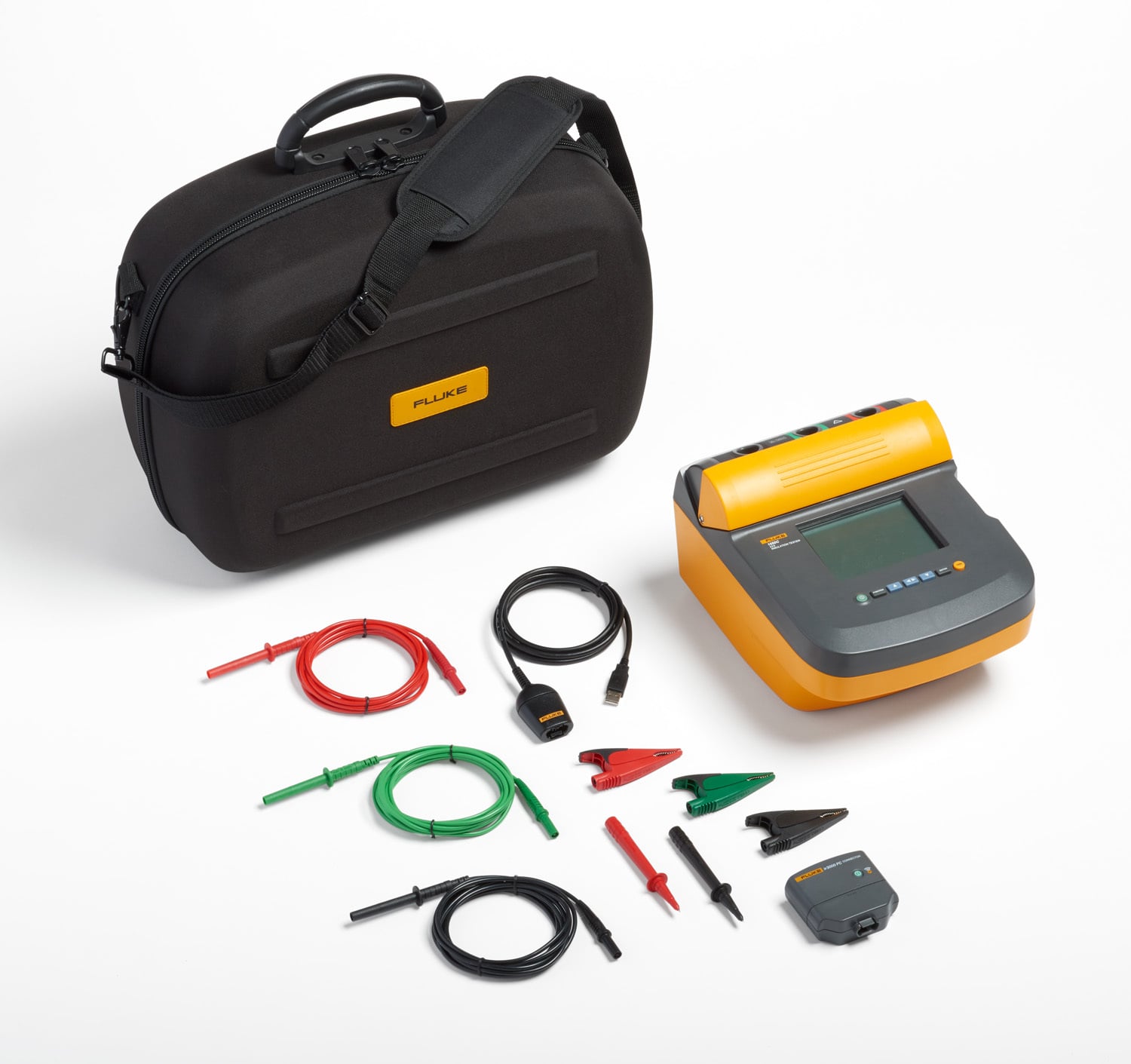 FLUKE-1550C FC,5KV INSULATION TESTER WITH IR 3000FC 1550 CONNECTOR