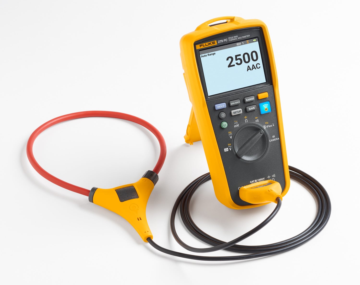 FLUKE - 279 FC Thermal, Wireless Multimeter Kit with iFlex and Extra Batttery