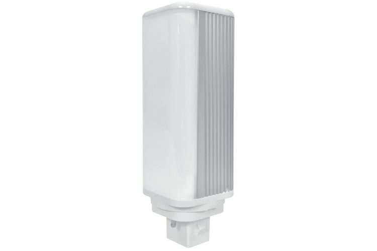 91404 Plug-In LED Lamp, 5 W, 120 V, 45.7 A, 500 LM, White, 6.7 in., GX23, 50000 H average life, 80 color rendering index (cri), Non Dimmable, 2700 K color temperature