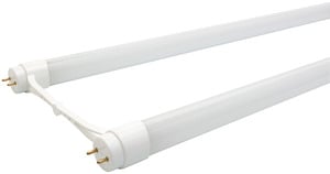 GE, LED, 13 WTT, 1800 LM, 3500 K, Dimmable, T8-U6, 22.5 IN Length, 50000 HR Average Life
