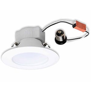GE LED Lamps, 10 WTT, 700 LM, 2700 K, Dimmable, R20, LED_Bs_E26 Base, 4.32 IN Length, 50000 HR Average Life