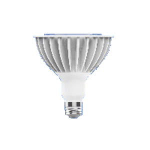 GE LED Lamps, Flood, 3000 LM, Non-Dimmable, PAR38, Med Screw Base, 5.12 IN Length, 25000 HR Average Life
