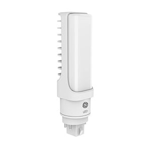 GE LED Lamps, 9 WTT, 1 LM, LED_Bs_G24q/GX24q Base, 5.31 IN Length, 50000 HR Average Life