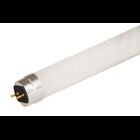 GE LED Lamps, 10 WTT, 1600 LM, 3500 K, Non-Dimmable, T8, LED_Bs_G13 Base, 48 IN Length, 70000 HR Average Life