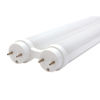 GE LED Lamps, 12 WTT, 1900 LM, 4000 K, Non-Dimmable, T8, LED_Bs_G13 Base, 36 IN Length, 50000 HR Average Life