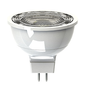 GE LED Lamps, 7 WTT, 550 LM, 4000 K, 80 CRI, Dimmable, MR16, LED_Bs_GU5.3 Base, 1.79 IN Length, 25000 HR Average Life