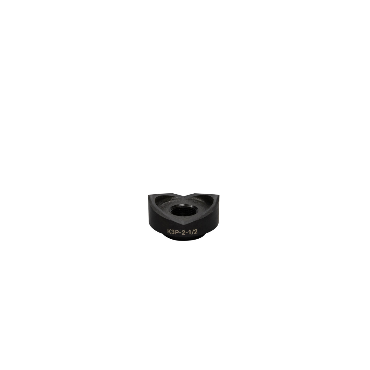 2-1/2" Conduit Size Standard Round Knockout Punch.  Laser markings for quick part identification.  Made in USA